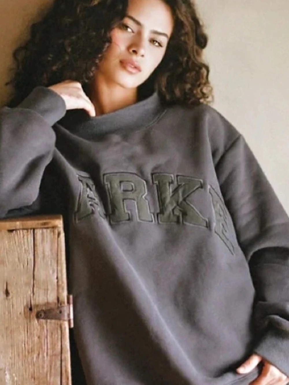 parke Varsity Mockneck Sweatshirt